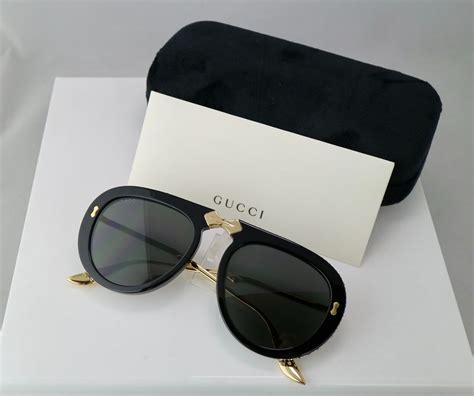 gucci 57mm aviator sunglasses|gucci foldable aviator sunglasses.